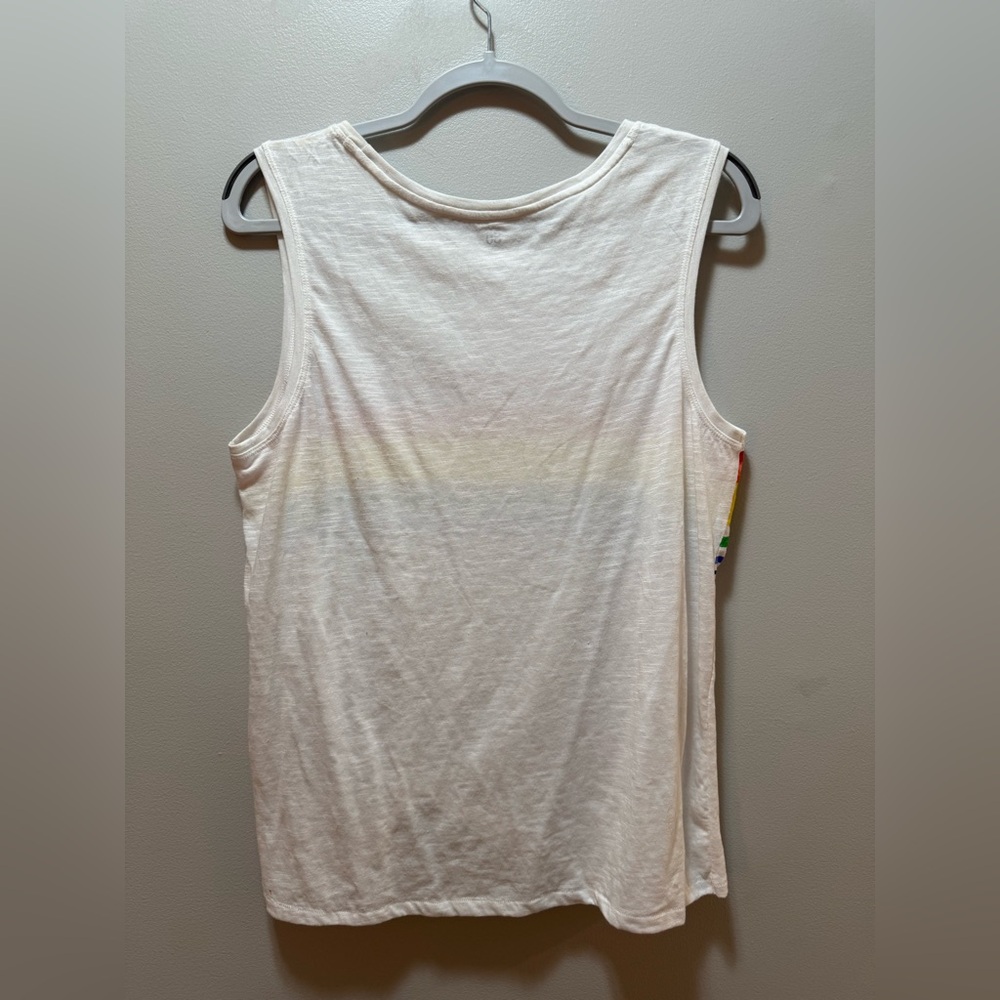 Rainbow Stripe Tank Top - Picture 5 of 6